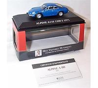atlas editions blue Alpine A110 1300S car 1:43 scale diecast model