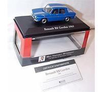 atlas editions blue/white Rénàúlt R8 Gordini car 1:43 scale diecast model
