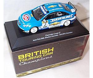 atlas editions Chevlolet Cruze LT Jason Plato 2010 BTCC Champion car 1.43 scale diecast model