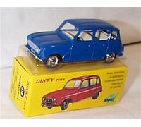 Atlas editions miniatures Dinky R’ENAUL’T 4L In Blue Vehicle diecast model