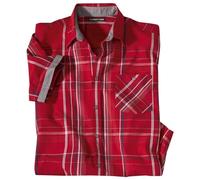 ATLAS FOR MEN - Men’s Short Sleeve Shirt - Straight Comfort Fit - Casual & Outdoor - Sizes UK S to 4XL