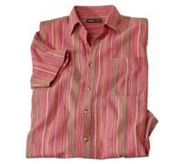 ATLAS FOR MEN - Men’s Short Sleeve Shirt - Straight Comfort Fit - Casual & Outdoor - Sizes UK S to 4XL