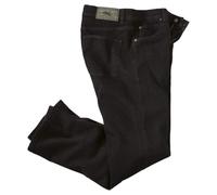 ATLAS FOR MEN - Men's Black Regular-Fit Jeans - W34