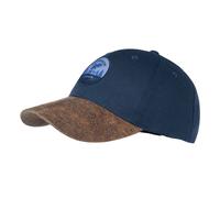 Atlas for Men Men's Dual Material Baseball Cap in Navy Atlas for Men Navy One Size