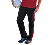 Atlas for Men Men's Fleece Elasticated Waist Jogging Bottoms in Black | Size: Large Atlas for Men Black L