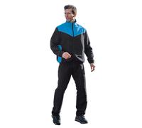 Atlas for Men Men's Microfibre Tracksuit in Black | Size: Small Atlas for Men Black S