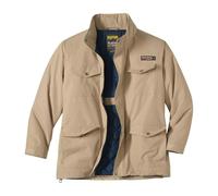 Atlas for Men Men's Multi Pocket Water Repellent Jacket in Beige | Size: Medium Atlas for Men Beige M