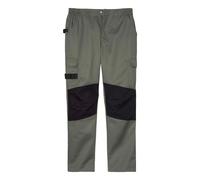 Atlas for Men Men's Multi Pocket Work Trousers in Green | Size: 52R Atlas for Men Green 52R