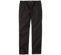 Atlas For Men Mens Part Elasticated Jeans - Black - Black - 38R - 98% Cotton/2% Elastane