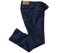 Atlas For Men Mens Regular Jeans - Dark Blue - Dark Blue - 36R - 98% Cotton/2% Elastane