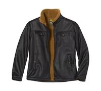 Atlas For Men Mens Sherpa Lined Bomber JacketXL Black AF1573