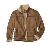 ATLAS FOR MEN - Men's Sherpa-Lined Jacket - S Sand