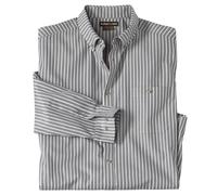 Atlas For Men Mens Striped Poplin Shirt / N/A N/A AF2233