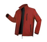 Atlas For Men Mens Water Repellent Sport Soft Shell Jacket - Brick Red - L - Brick Red - 100% Mixed