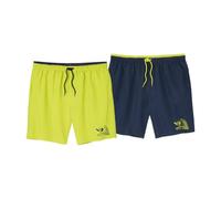 ATLAS FOR MEN - Pack of 2 Men's Microfibre Swim Shorts - XXL