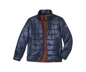 ATLAS FOR MEN Puffer Jacket - Mens Down Jacket - Water Repellent, Lightweight, Packable Outdoor Coat - Full Zip Through - UK Sizes S to 4XL - Blue