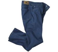 ATLAS FOR MEN - Straight Cut Jeans for Men UK - Zip Fly Stretch Fabric Comfort Regular Fit Mens Jeans - Small to Big and Tall UK Sizes 28-50