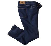 ATLAS FOR MEN - Straight Cut Jeans for Men UK - Zip Fly Stretch Fabric Comfort Regular Fit Mens Jeans - Small to Big and Tall UK Sizes 28-50