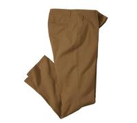 ATLAS FOR MEN - Stretch Chino Trousers - W36 Camel