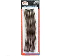 Atlas HO Code 83 60cm Radius Curve (6), HO Gauge Track, 1:87 Scale, Nickel Silver