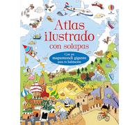 Atlas ilustrado con solapas (Solapas para aprender)