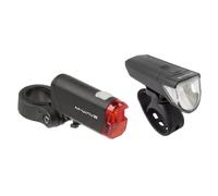 Atlas K51 LED Bicycle Light Set, 30/15 Lux, StVZO M-WAVE