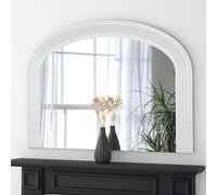 Atlas Mantle Wall Mirror - White