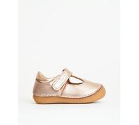 Atlas Metallic First Walker Shoe PRENTA Rose Gold 6