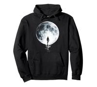 Atlas Moon Men Nature Motif Illustration Artwork Pullover Hoodie
