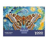 Atlas Moth 1000 Piece Jigsaw Puzzle Magic Fantasy for Adults Educational Activities Memory Games Relaxing 70x50cm/1000pcs