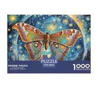 Atlas Moth 1000 Piece Jigsaw Puzzle Magic Fantasy for Age 12+ Challenging Activities Memory Games Relaxing 38x26cm/1000pcs