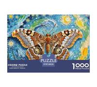 Atlas Moth 1000 Piece Jigsaw Puzzle Magic Fantasy for Age 12+ Educational Activities Memory Games Stress Relief 38x26cm/1000pcs
