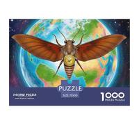 Atlas Moth 1000 Piece Puzzles Magic Fantasy for Adults Challenging Gift Memory Games Relaxing 70x50cm/1000pcs