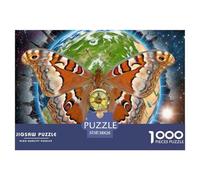 Atlas Moth 1000 Piece Puzzles Magic Fantasy for Age 12+ Challenging Gift Memory Games Stress Relief 38x26cm/1000pcs