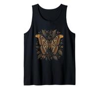 Atlas Moth Botanical Entomology Nature Lover Tank Top