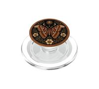 Atlas Moth Celestial Gothic Floral Dark Cottagecore PopSockets PopGrip for MagSafe