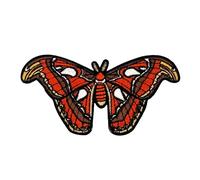 Atlas Moth Embroidered Iron-on Patch