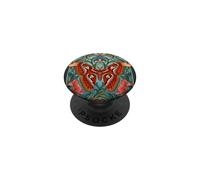 Atlas Moth Vintage Art Nouveau Botanical PopSockets Adhesive PopGrip