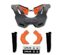 Atlas Neck Braces Vision Collar Grey/Orange L/XL