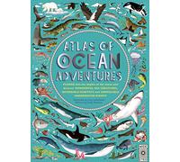 Atlas of Ocean Adventures Hardback Book Emily Hawkins Multi One Size
