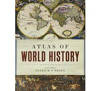 Atlas of World History by Patrick O'Brien (English) Hardcover Book
