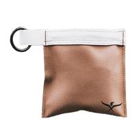 Atlas Pro-Flex WTF Pouch, 46 inches, Gated O-Rings, Copper Wire Mouth Closure - Berry Compliant - Made in The USA (White)