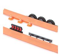 Atlas Race Track Decor Set Compatible with Hot Wheels - Rail Decoration Kit, Build Your Custom Setup