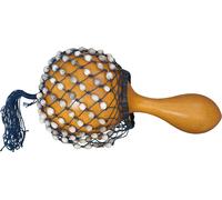 Atlas Shekere Gourd Shaker with bead net. Traditional percussion from Hobgoblin