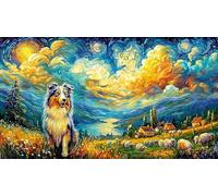 Atlas Shepherd 1000 Piece Puzzle - Recycled Paper Jigsaw for Adults Kids Educational Challenge 38x26/1000pcs