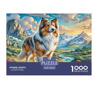 Atlas Shepherd Jigsaw Puzzles Puzzles for Adults Kids. 1000 Piece Great Gifts Challenge Toy Educational Game Home Decoration for Adults& Kids Age 14 Years Up 70x50cm/1000pcs