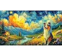 Atlas Shepherd Puzzle for Adults 1000 Pieces - Educational Decompression Game Wall Decoration & Gift 75x50/1000pcs