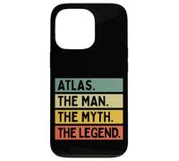 Atlas The Man The Myth The Legend Funny Personalized Quote Case for iPhone 13 Pro