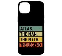 Atlas The Man The Myth The Legend Funny Personalized Quote Case for iPhone 14 Plus