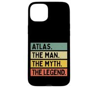 Atlas The Man The Myth The Legend Funny Personalized Quote Case for iPhone 15 Plus